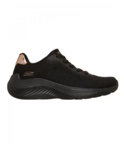 Zapatilla Mujer Skechers Bobs Waves Negro