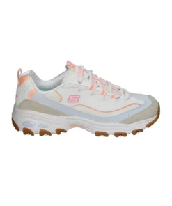 Zapatilla Mujer Skechers D’Lites-Bold Beige Rosa