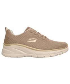 Zapatilla Mujer Skechers Fashion Fit Beige