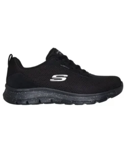 Zapatilla Mujer Skechers Flex Appeal Negro Waterpr