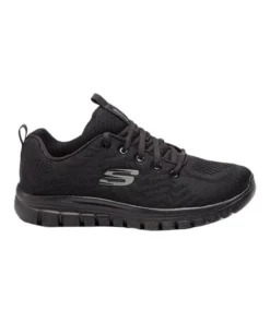 Zapatilla Mujer Skechers Graceful Negro