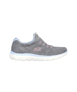 Zapatilla Mujer Skechers Summits Gris