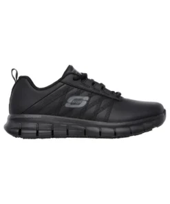 Zapatilla Mujer Skechers Sure Track Negra