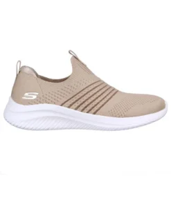 Zapatilla Mujer Skechers Ultra Flex 3.0 Beige