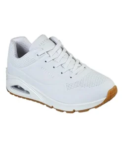 Zapatilla Mujer Skechers Work Uno Sr Blanco