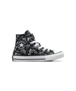 Zapatilla Niñ@ Converse Ctas Easy-On Negra Print