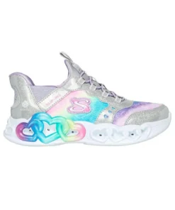Zapatilla Niña Skechers Infinite Rosa Plata