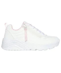 Zapatilla Niña Skechers Uno Lite Blanco