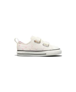 Zapatilla Niño/a Converse Chuck 2V Blanca Corazon