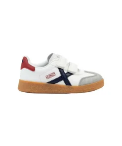 Zapatilla Niño/a Munich Mini Barru Blanca Marino