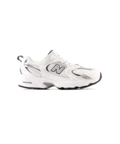 Zapatilla Niño/a New Balance 530 Blanca Plata