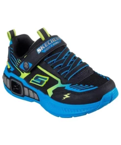 Zapatilla Niño Skechers Light Storm Negro Azul