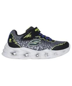 Zapatilla Niño Skechers S Lights Vortex 2.0 Gris