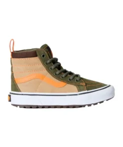 Zapatilla Niño Vans Sk8-Hi MTE Verde Naranja