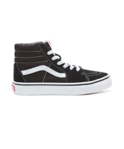 Zapatilla Niño Vans Sk8-Hi Negra Blanca