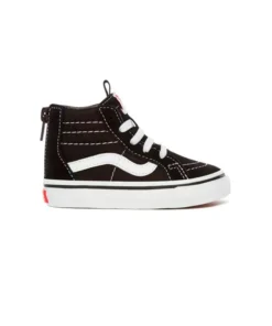 Zapatilla Niño Vans Sk8-Hi Zip Negra