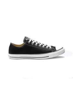 Zapatilla Unisex Converse All Star OX Piel Negra