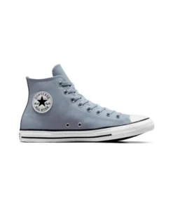 Zapatilla Unisex Converse Ctas Hi Leather Azul