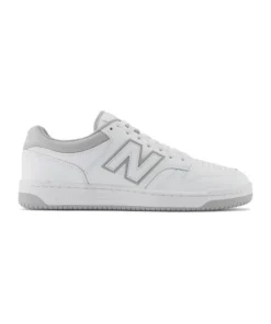 Zapatilla Unisex New Balance 480 Blanca Gris