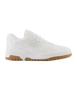 Zapatilla Unisex New Balance 550 Blanca Caramelo