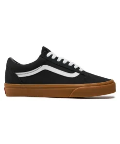 Zapatilla Unisex Vans Old Skool Negra Caramelo