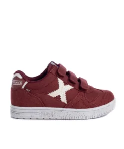 Zapatillas Munich G-3 Junior Rojo Velcro