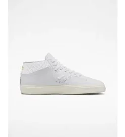 Zapatillas de Skate Converse CONS Louie Lopez Pro Mid Mono Leather Blancas