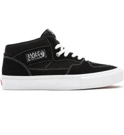 Zapatillas de Skate Vans Half Cab Negro-Blanco Unisex