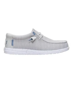 Zapato Hombre Hey Dude Wally Braided Gris