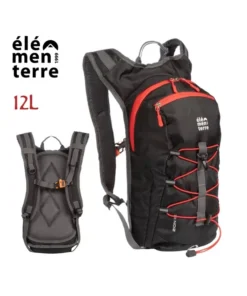 Zion (Black) – Mochila muy ligera de 12l para trekking – Elementerre