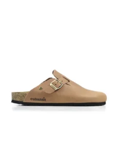 Zuecos Cubanas Maria Brown Para Mujer